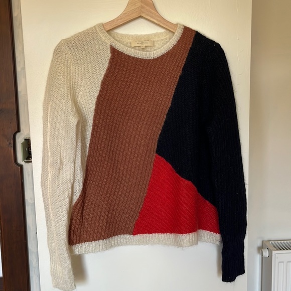 Sézane Mohair Geometric Sweater - Picture 3 of 5